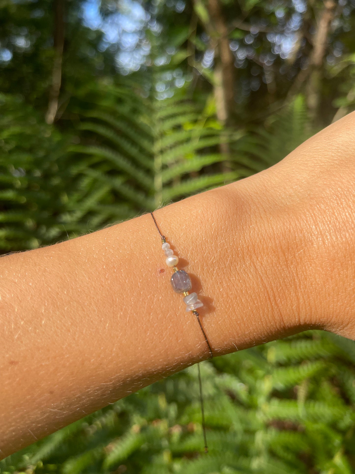 Labradorite bracelet